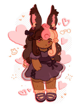 art of my sona, vivrn